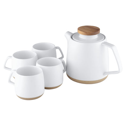 Ceramic Tea Set-White